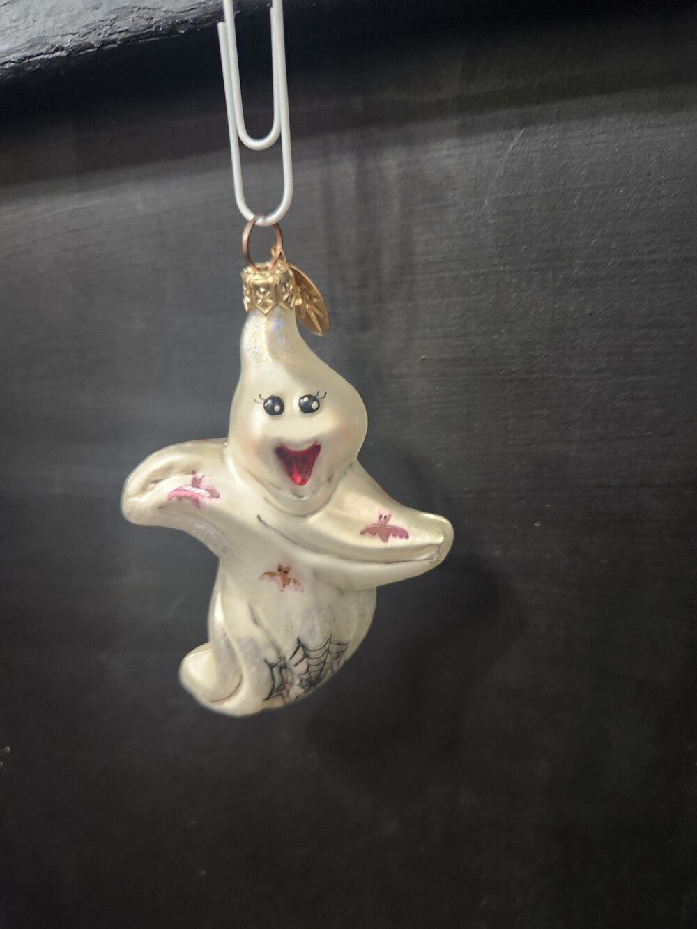 Christopher Radko "Boo Bat Gem" ornament